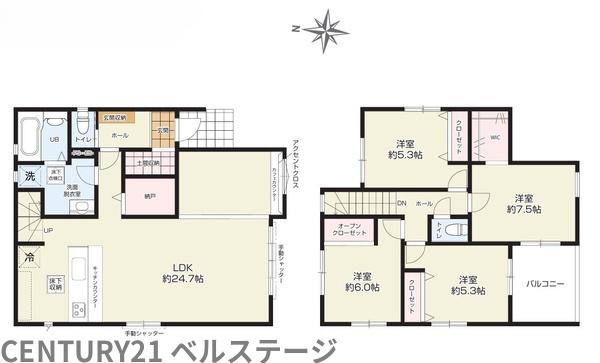 JR内房線　木更津市新田　新築戸建