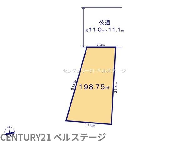 JR内房線　木更津市本郷2丁目　売土地1号地
