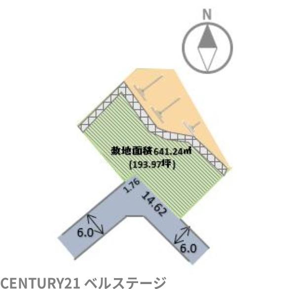 JR内房線　木更津市千束台1丁目　売土地
