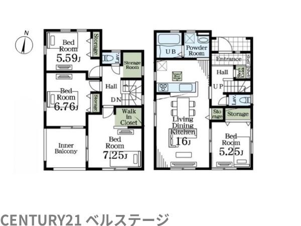 JR内房線　木更津市貝渕1丁目　新築戸建1号棟