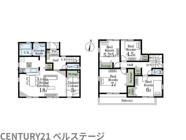 JR内房線　木更津市貝渕1丁目　新築戸建2号棟