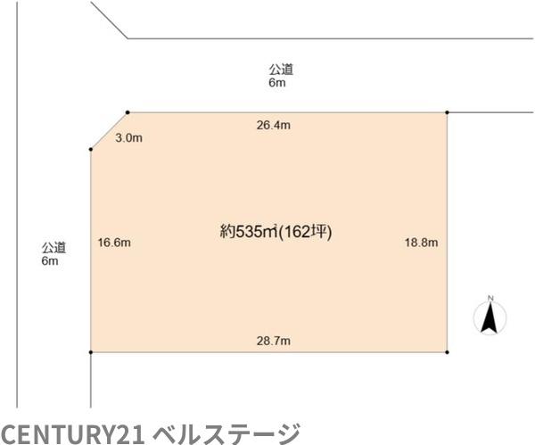 JR内房線　木更津市港南台2丁目　売土地