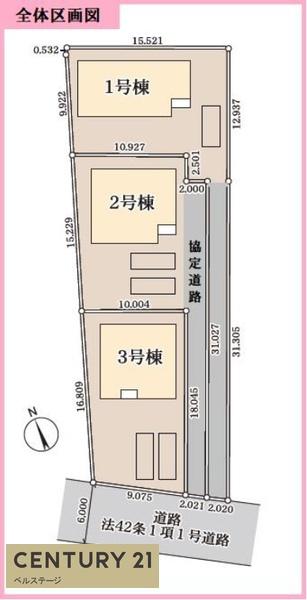 JR内房線　木更津市中島　新築戸建1号棟