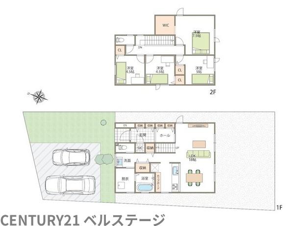 JR外房線　茂原市町保　未入居戸建1号棟
