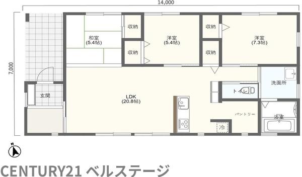 JR外房線　茂原市ゆたか　新築戸建