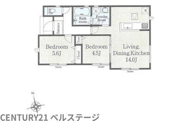 JR内房線　木更津市本郷2丁目　新築戸建　1号棟