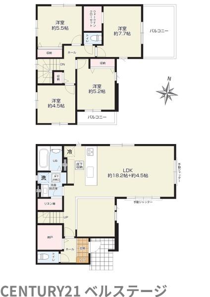JR内房線　木更津市太田1丁目　新築戸建1号棟