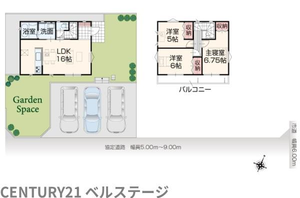 JR内房線　袖ケ浦市奈良輪　新築戸建2号棟