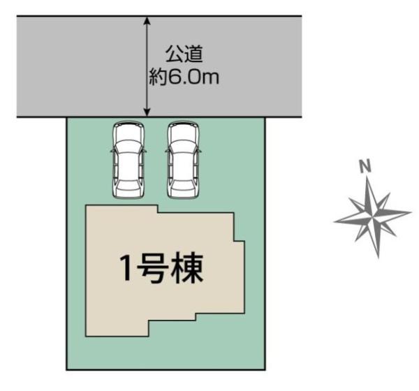 JR内房線　市原市青葉台6丁目　新築戸建1号棟