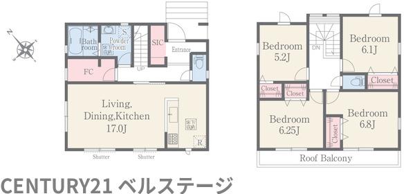 JR内房線　袖ケ浦市蔵波台6丁目　新築戸建