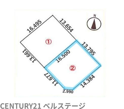 JR内房線　木更津市金田西46街区18画地2号地　売土地