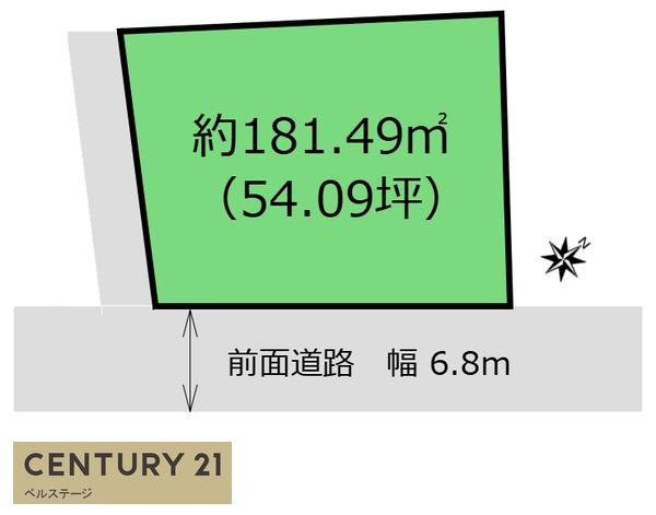富津市売津の土地
