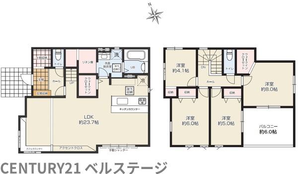 JR内房線　木更津市岩根4丁目　新築戸建