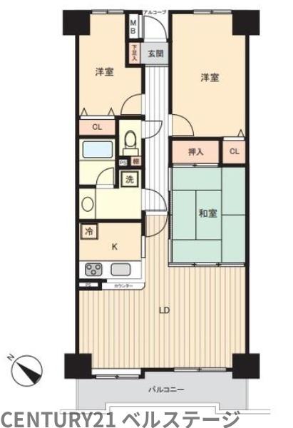 JR内房線　ダイアパレス千葉青葉台サウスアベニュー