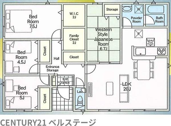 JR内房線　木更津市若葉町　新築戸建1号棟