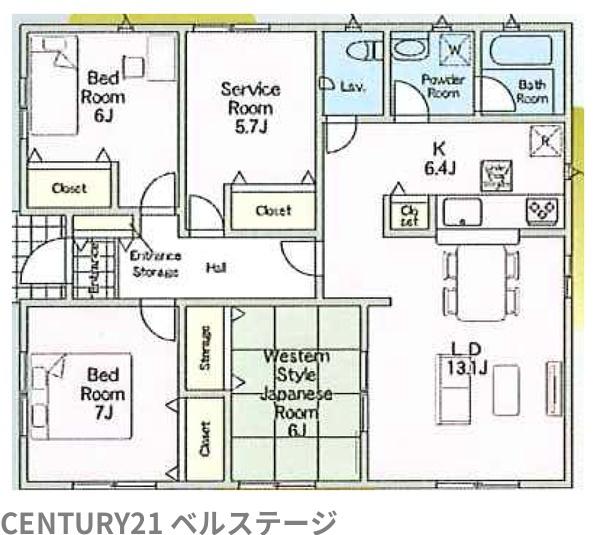 JR内房線　木更津市若葉町　新築戸建3号棟