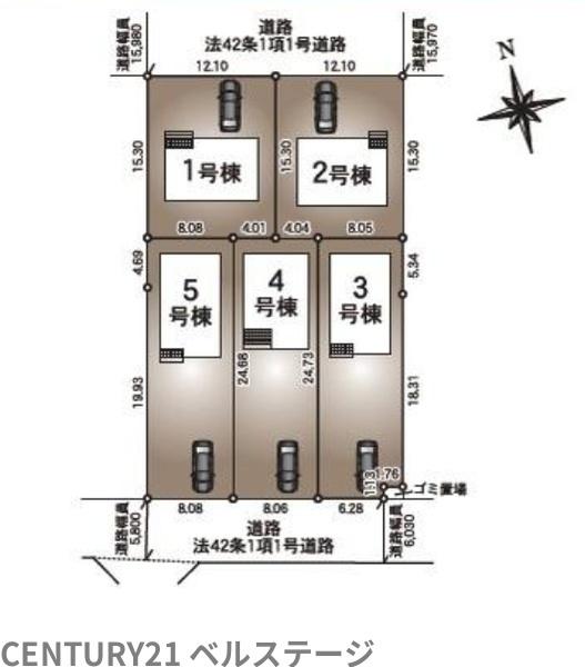 JR内房線　袖ケ浦市蔵波台5丁目　新築戸建1号棟