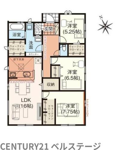 JR内房線　君津市南久保3丁目　新築戸建1号棟