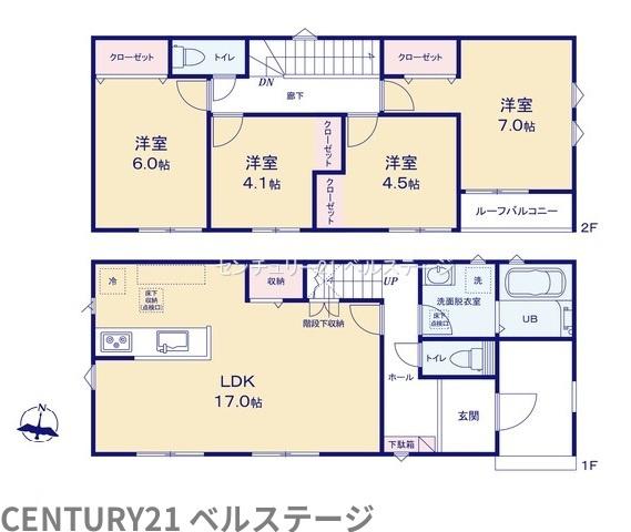 小湊鉄道　市原市光風台2丁目　新築戸建1号棟