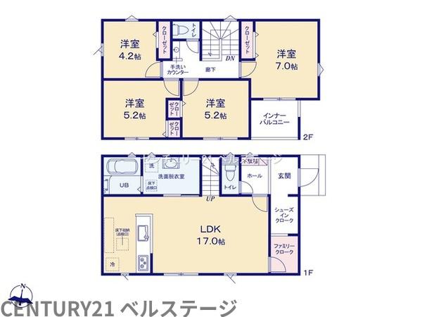 小湊鉄道　市原市光風台2丁目　新築戸建2号棟