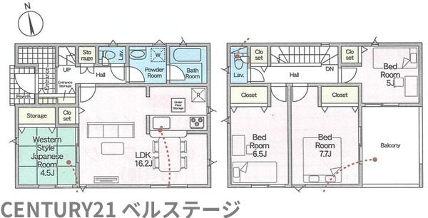 JR内房線　館山市長須賀　新築戸建1号棟
