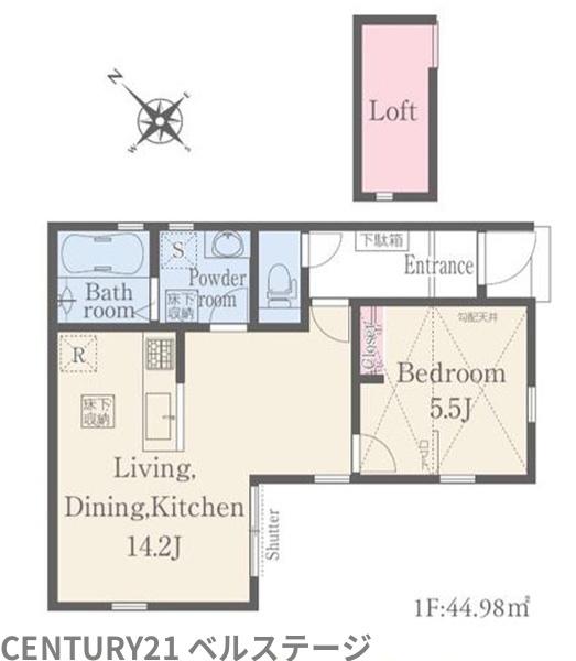 JR内房線　館山市館山　新築戸建3号棟