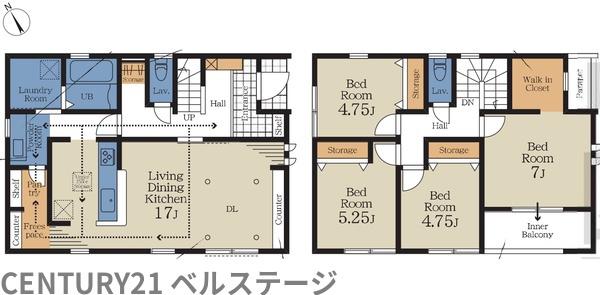 JR内房線　市原市泉台4丁目　新築戸建1号棟