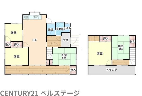 君津市三直の中古一戸建て