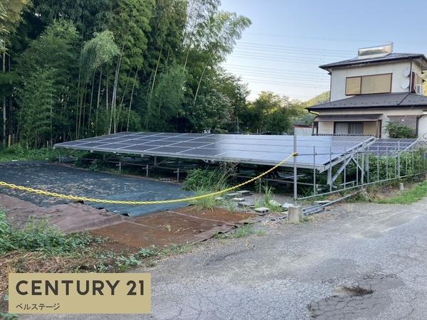 JR内房線　君津市上　太陽光発電設備付　売土地