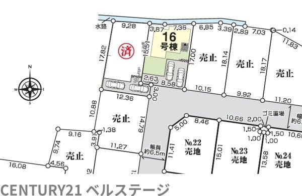 JR外房線　茂原市本納　新築戸建16号棟