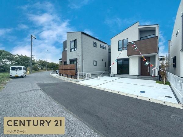 JR内房線 市原市姉崎西3丁目 新築戸建6号棟(前面道路含む現地写真)