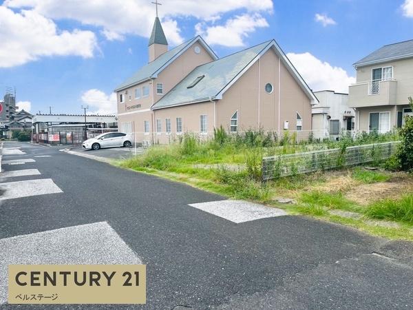 君津市中野4丁目の土地(前面道路含む現地写真)