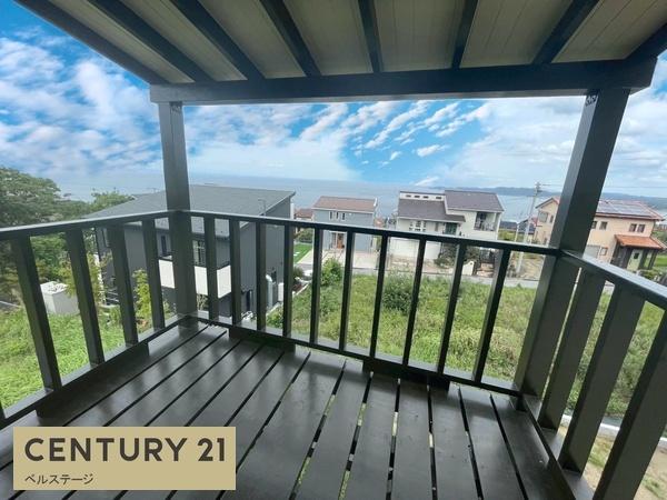 富津市竹岡の中古一戸建て(バルコニー)