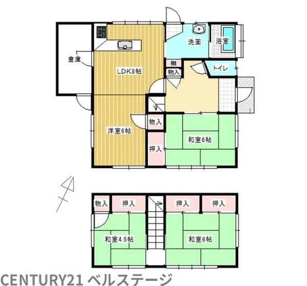 JR内房線　木更津市八幡台2丁目　中古戸建
