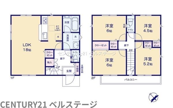 JR内房線　市原市玉前　新築戸建2号棟