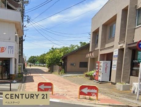 君津市中野1丁目の土地(前面道路含む現地写真)
