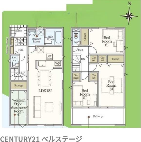 JR外房線　茂原市東茂原　新築戸建2号棟