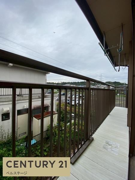 木更津市八幡台6丁目の中古一戸建て(バルコニー)