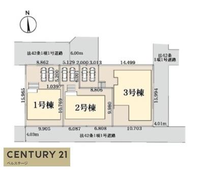 JR内房線　木更津市八幡台6丁目　新築戸建1号棟