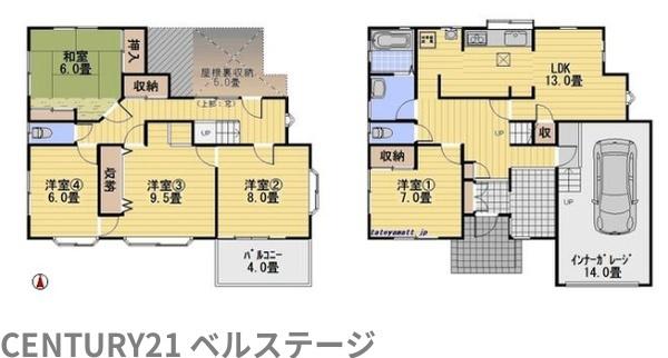 南房総市白浜町滝口の中古一戸建て(間取り)