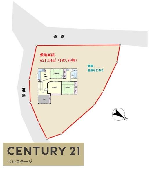 南房総市富浦町宮本の中古一戸建て(区画図)
