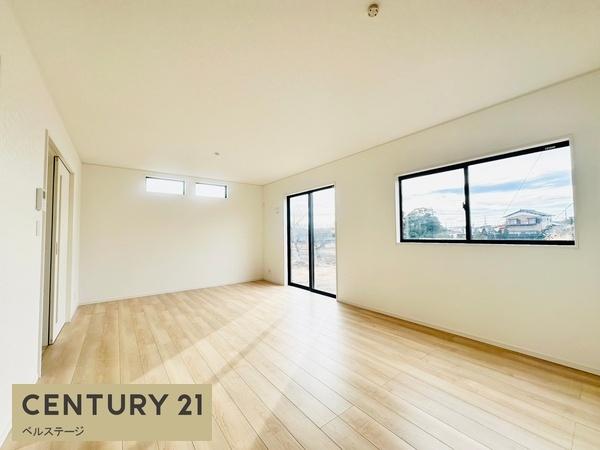 JR外房線 茂原市萩原町3丁目 新築戸建2号棟(リビング)