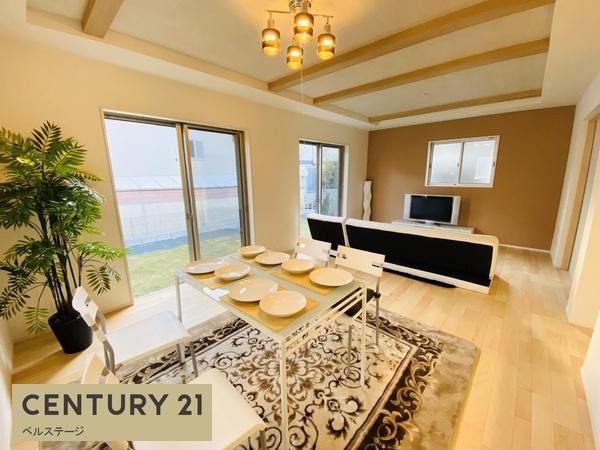 JR内房線 市原市辰巳台東5丁目 新築戸建(リビング)