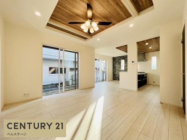 JR内房線 市原市辰巳台東5丁目 新築戸建(リビング)