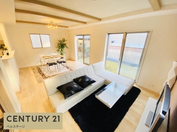 JR内房線 市原市辰巳台東5丁目 新築戸建(リビング)