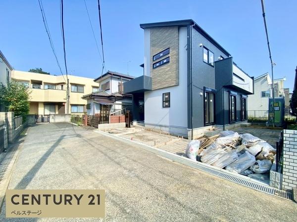 JR内房線 市原市辰巳台東5丁目 新築戸建(前面道路含む現地写真)