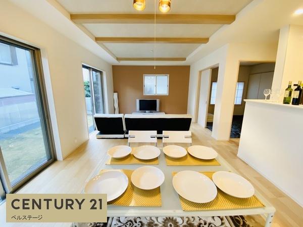 JR内房線 市原市辰巳台東5丁目 新築戸建(リビング)