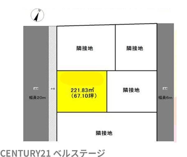 袖ケ浦市袖ケ浦駅前2丁目の土地(間取り)