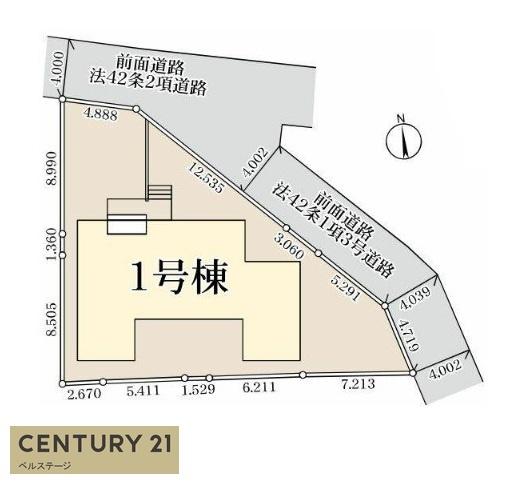 小湊鐡道 市原市馬立 新築戸建(区画図)