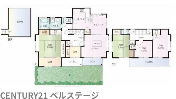 JR内房線　袖ケ浦市蔵波台3丁目　中古戸建
